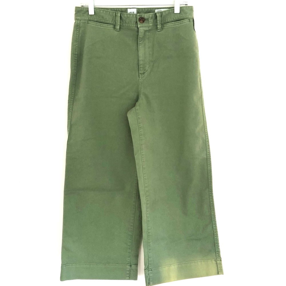 Gap High Rise Crop Khaki-NWT - Picture 12 of 12